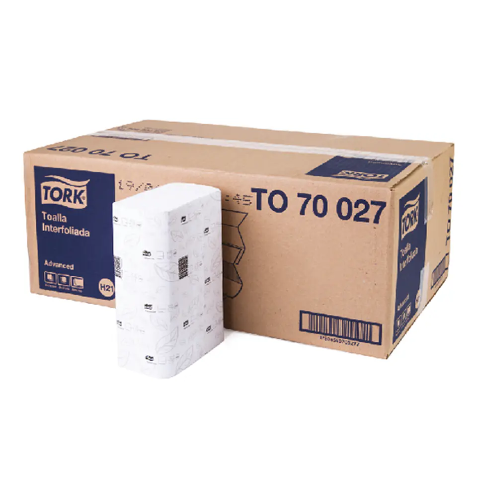 Toalla interfoliada Advanced doble hoja 3.200 unidades 1