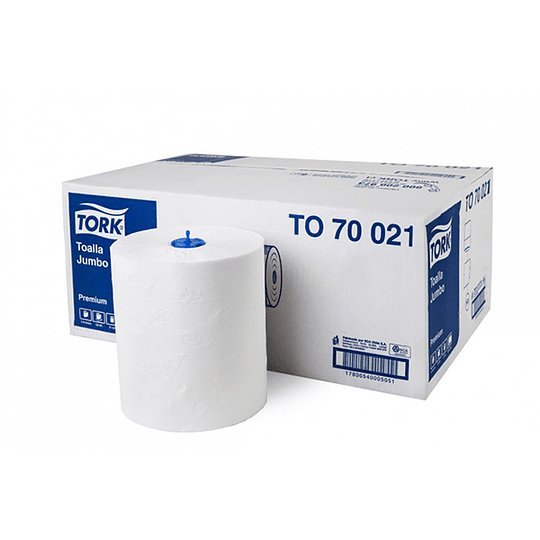 Toalla de papel 150 m doble hoja (6 rollos)