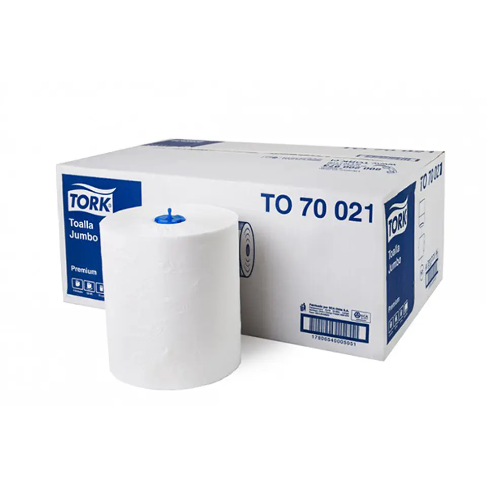 Toalla de papel 150 m doble hoja (6 rollos) 1