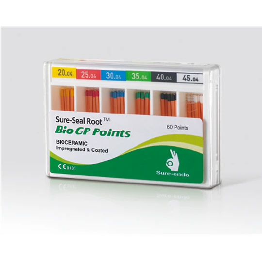 CONO DE GUTAPERCHA BIOCERAMICO IMPREGNADO