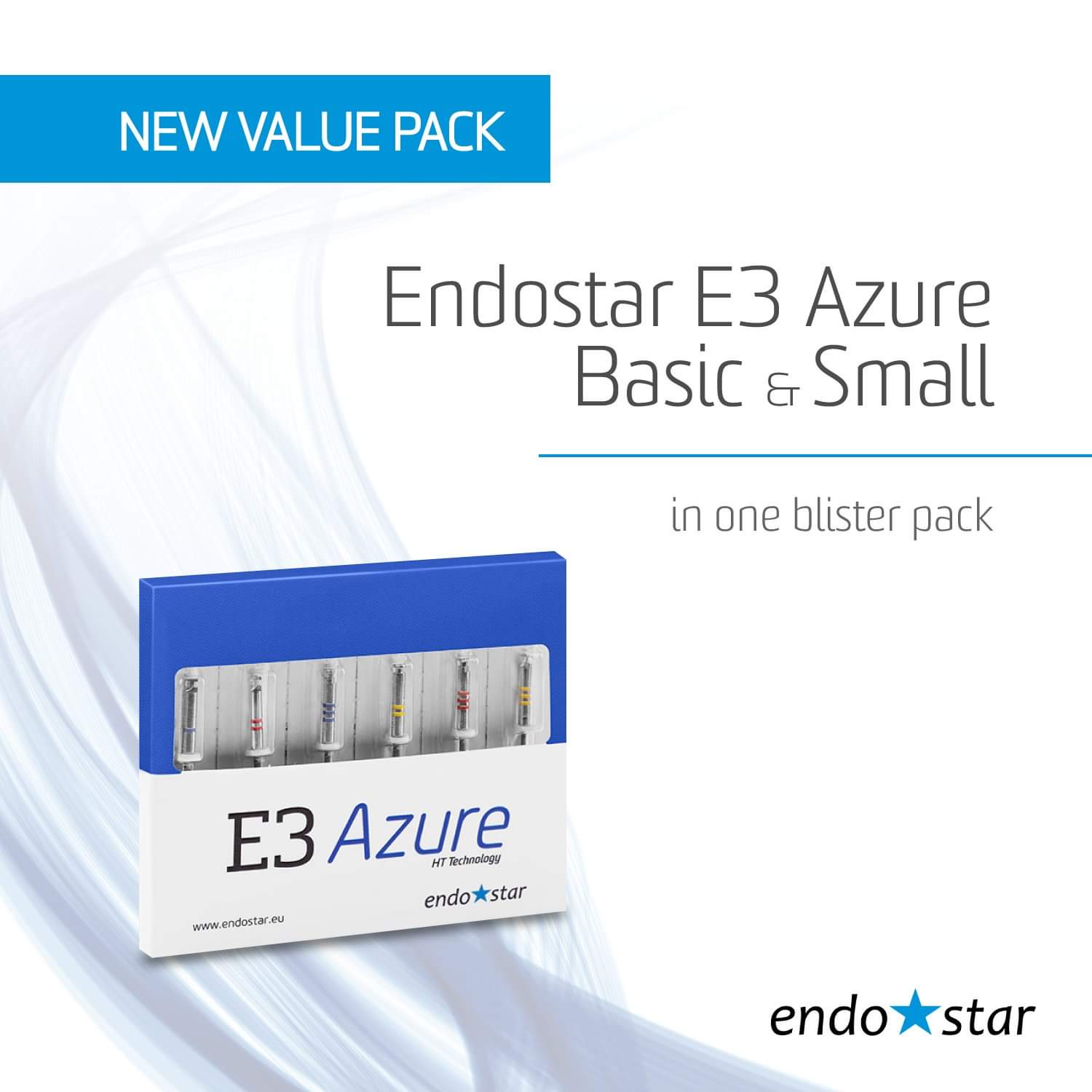 E3 AZURE SET BASIC y SMALL 25mm 6pcs