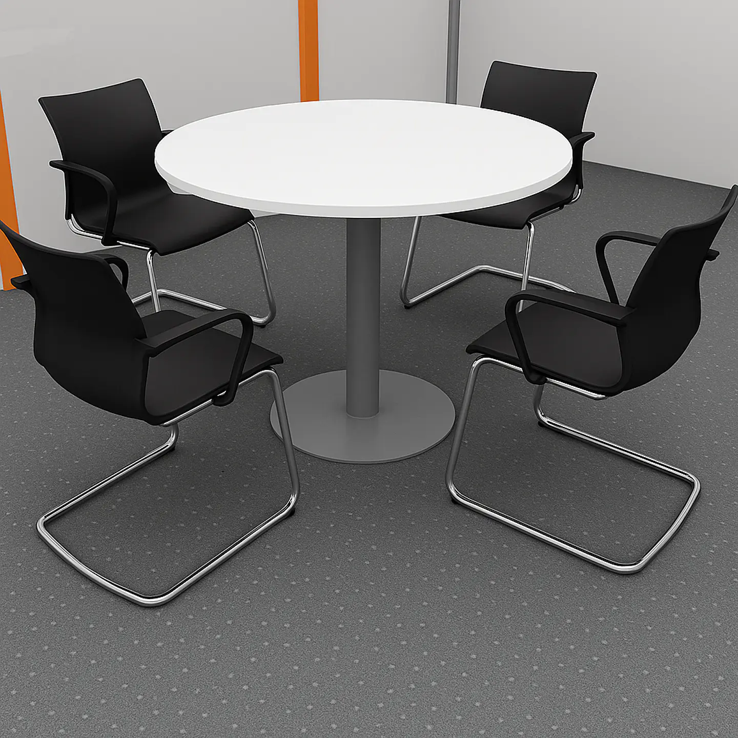 Mesa de Reuniones Circular 4
