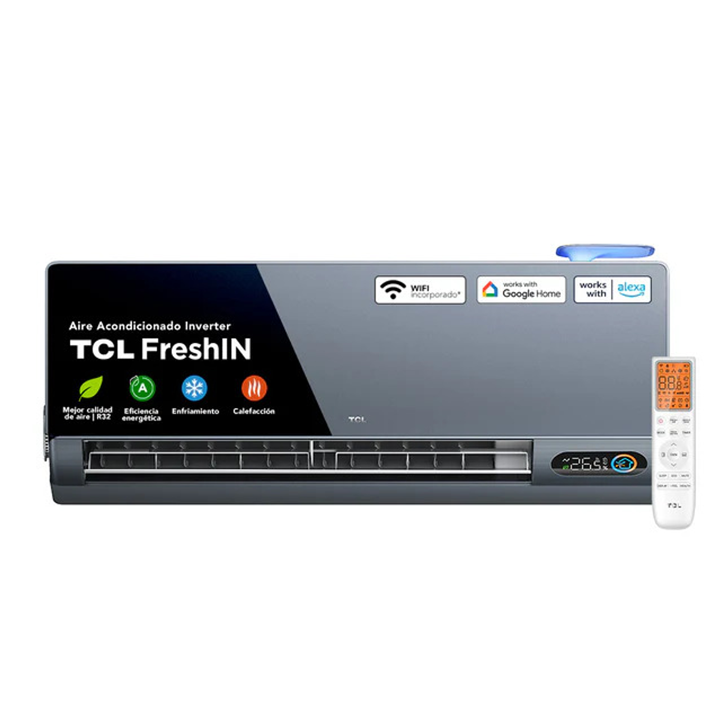 Aire Acondicionado 12000 Btu Inverter Marca TCL Modelo FreshIN  1