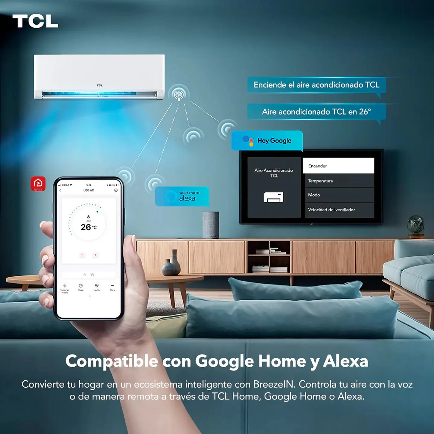 Aire Acondicionado Tcl 18000 Btu BreezIN 4