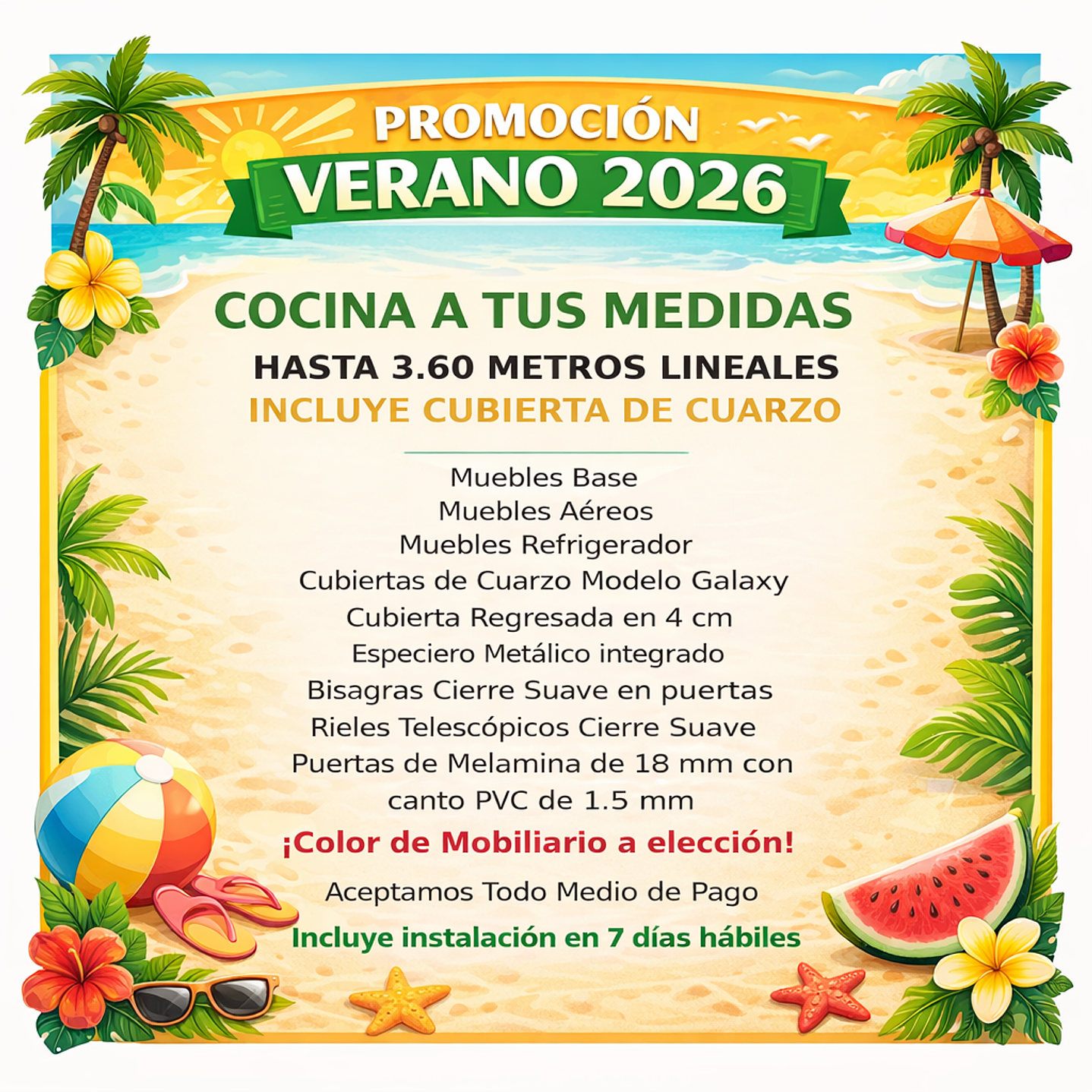 Cocinas Lineales a Medida en Oferta  1