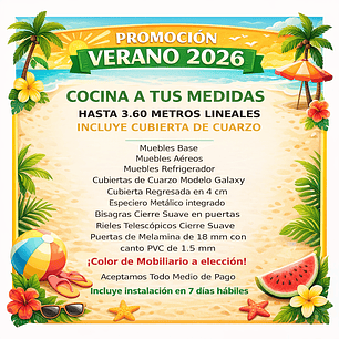 Cocinas Lineales a Medida en Oferta 