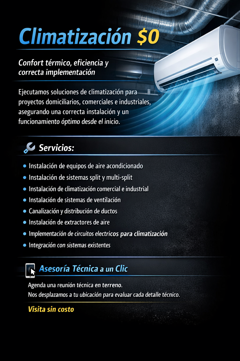 Servicios de Climatización