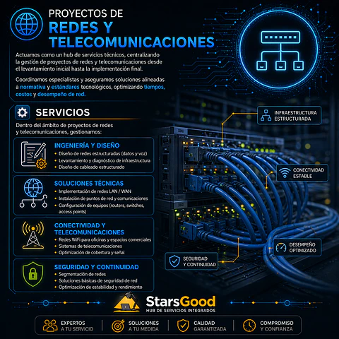 Proyectos de Redes y Telecomunicaciones 
