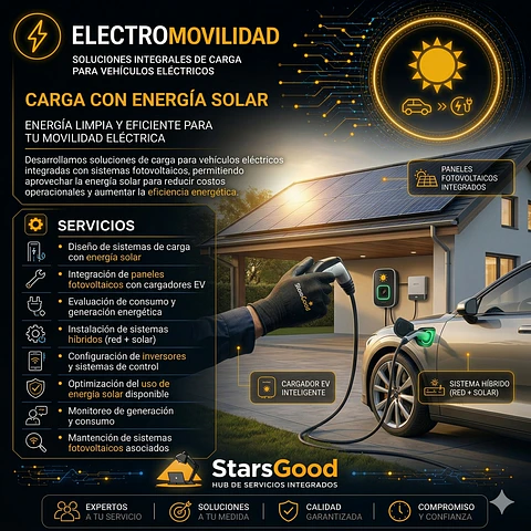 Carga de Vehículos Eléctricos con Energía Solar