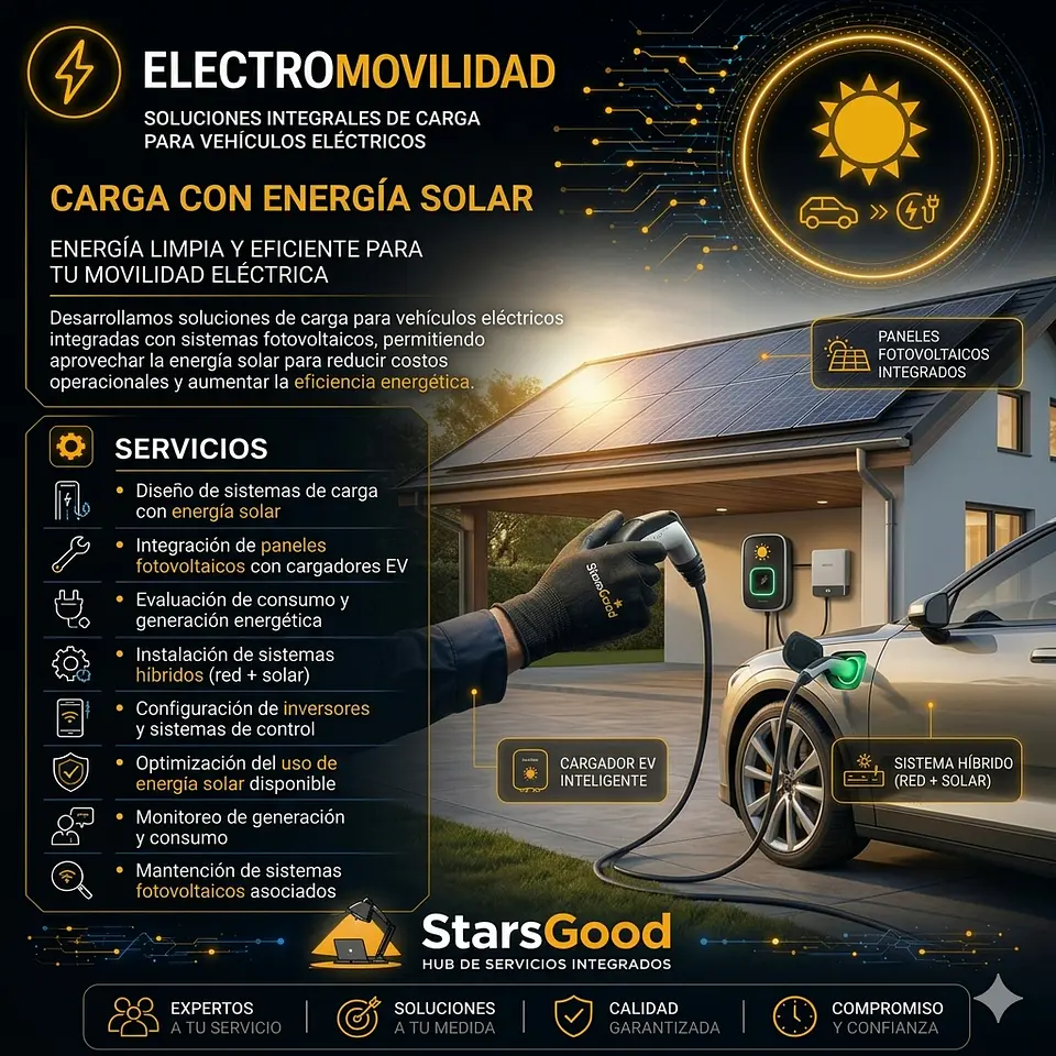 Carga de Vehículos Eléctricos con Energía Solar 1