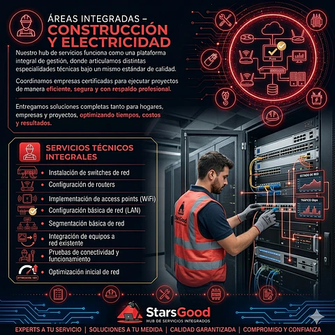 Servicios de Equipamiento y Configuración de Red