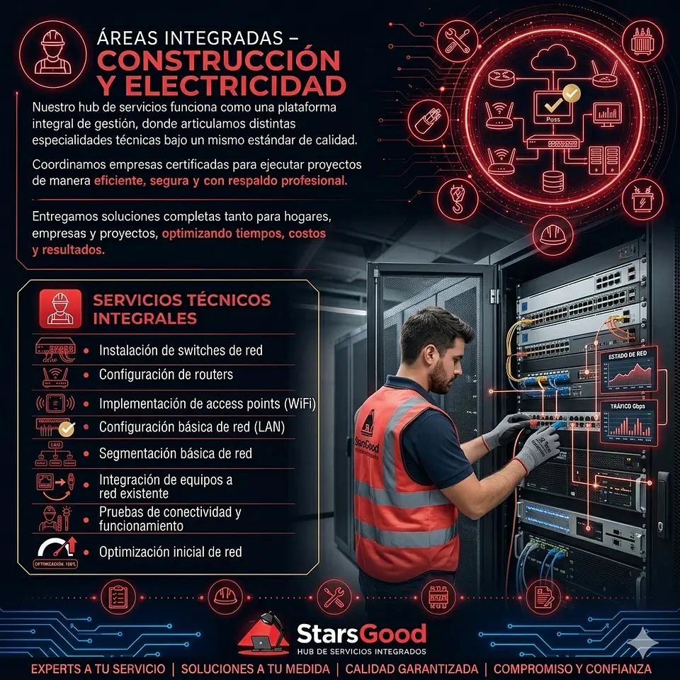 Servicios de Equipamiento y Configuración de Red 1