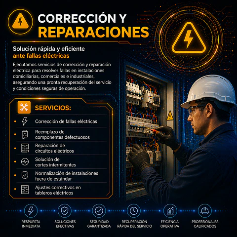 Corrección y Reparaciones