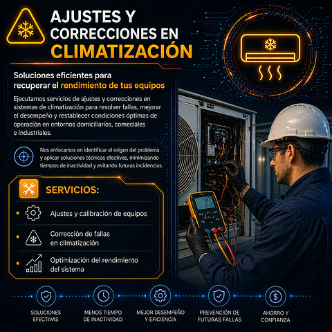 Ajustes y Correcciones en Climatización