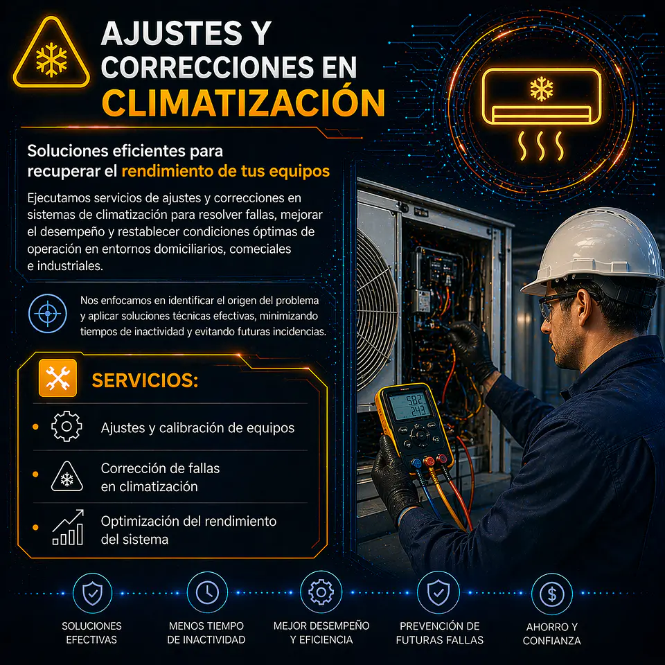 Ajustes y Correcciones en Climatización 1