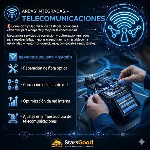 Corrección y Optimización de Redes y Telecomunicaciones