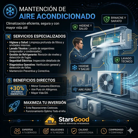 Mantención de Aires Acondicionados 