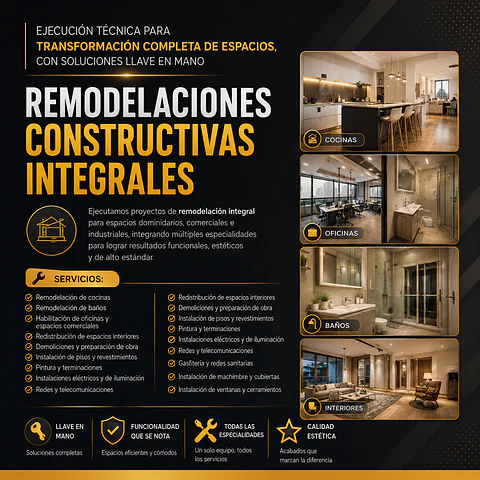 Remodelaciones Constructivas Integrales 