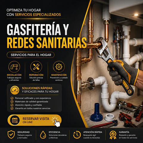 Gasfitería y Redes Sanitarias