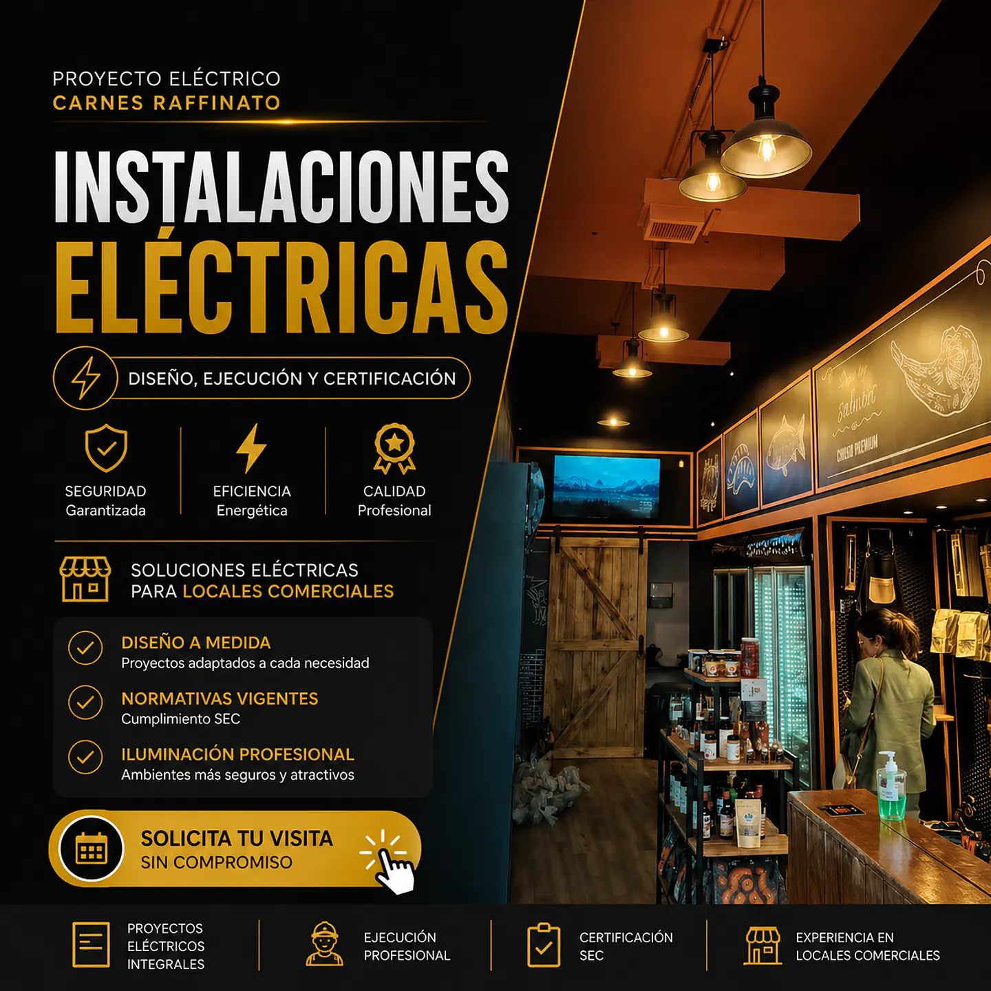 Instalación Eléctrica Certificada SEC 1