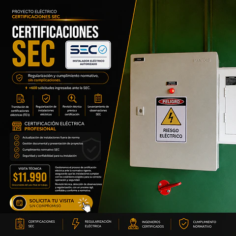 Certificaciones Sec