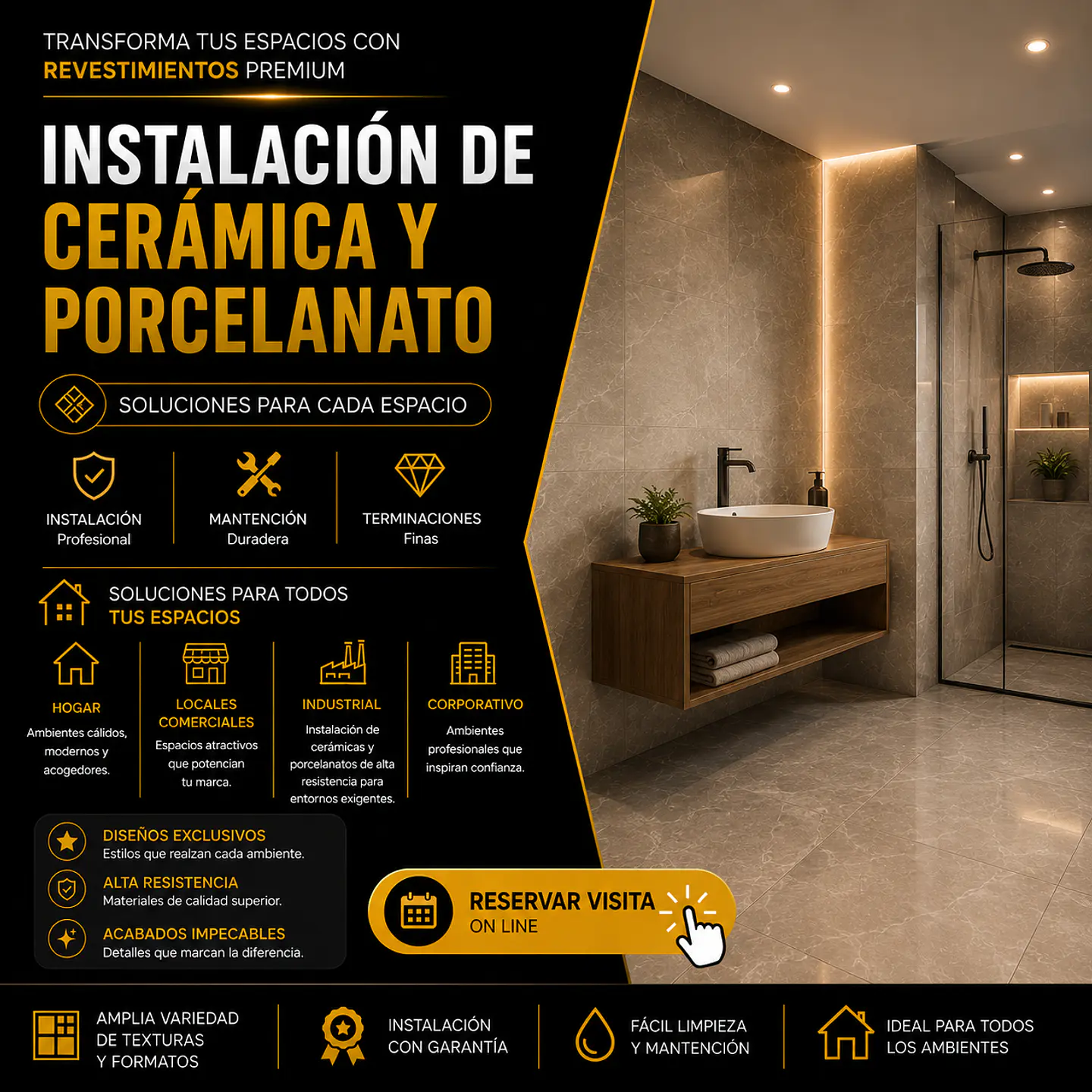 Instalación de Cerámica y Porcelanato 1