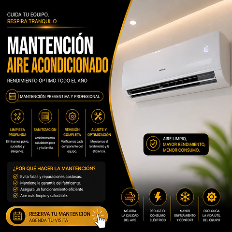 Mantención de Aire Acondicionado