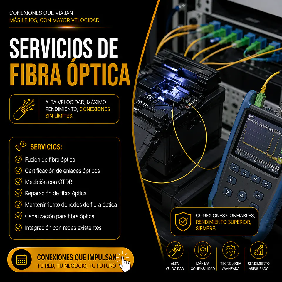 Instalación de Fibra Óptica y Conectividad 1