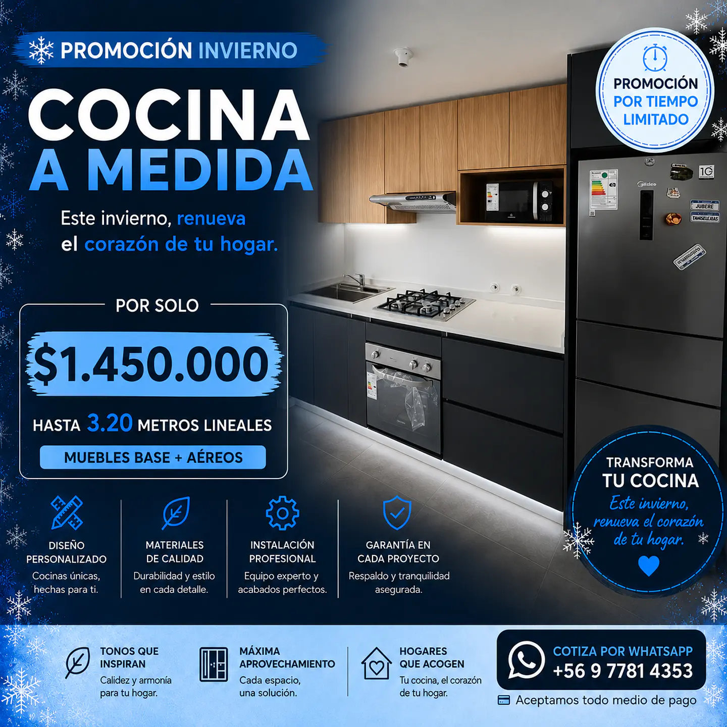 📌 Cocinas a Medida | Promoción Invierno 2