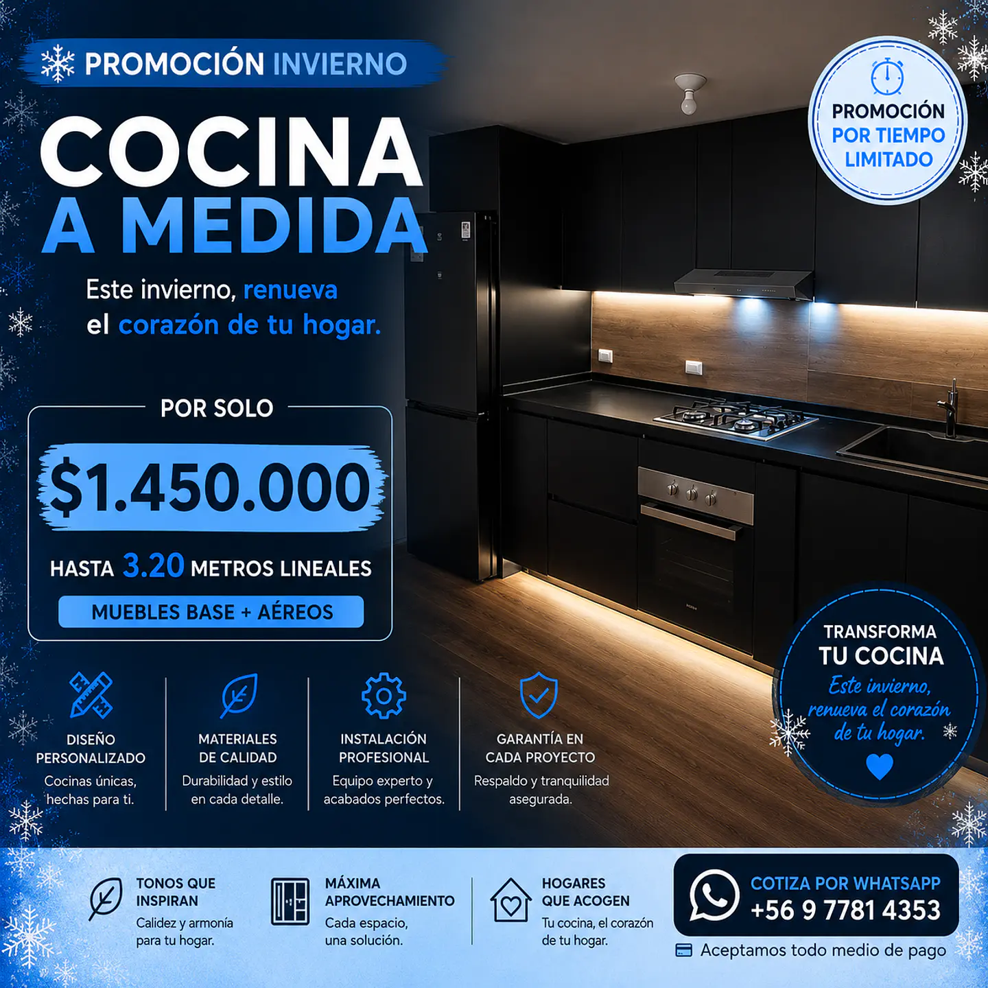 📌 Cocinas a Medida | Promoción Invierno 3