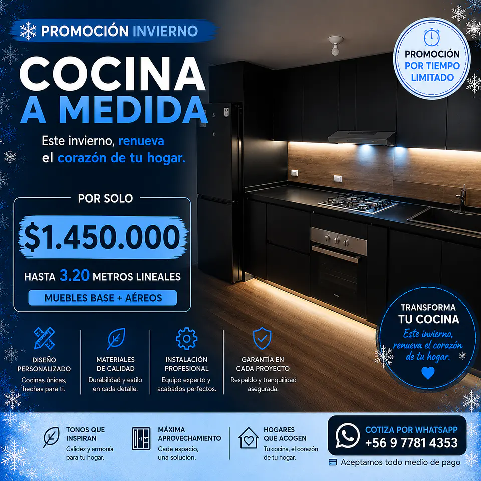 📌 Cocinas a Medida | Promoción Invierno 3