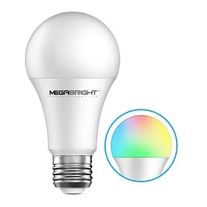 Ampolleta Led Smart Inteligente MEGABRIGHT A60 Control Por App