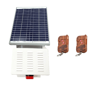 KIT 8 - ALARMA COMUNITARIA SOLAR PROYTEL | 30W + 2 Controles Remotos