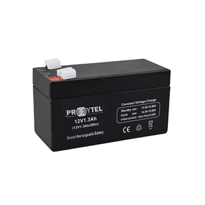 Batería 12V 1.3AH PROYTEL | respaldo para alarmas comunitarias