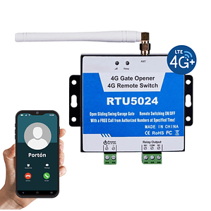 ABRE PORTÓN RTU 5024 200 USUARIOS 4G