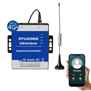ABRE PORTÓN  RTU 5025 - 1000 USUARIOS 4G