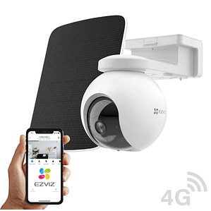 CAMARA SOLAR 4G 2K CON BATERIA  + PANEL SOLAR +  MEMORIA 128GB