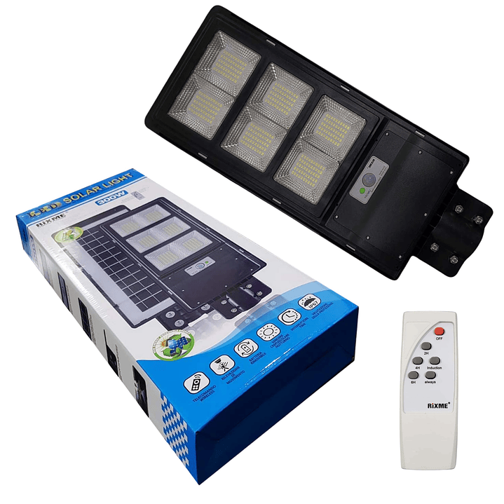 Foco Solar LED 300 Watts - Sensor de Movimiento  3