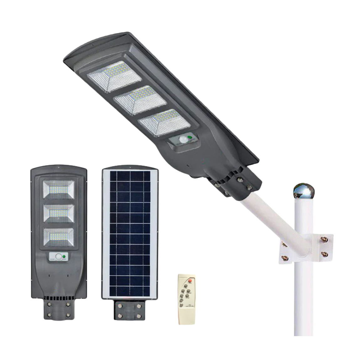 Foco Solar LED 120 Watts - Sensor de Movimiento + Soporte 2