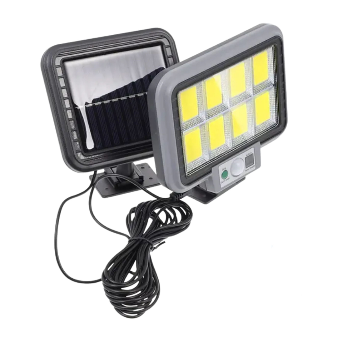 Foco Solar 288 LEDS 120 Watts para muros, incluye control remoto 2