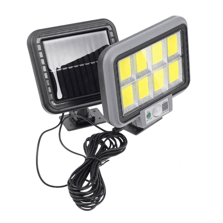 Foco Solar 288 LEDS 120 Watts para muros, incluye control remoto 2