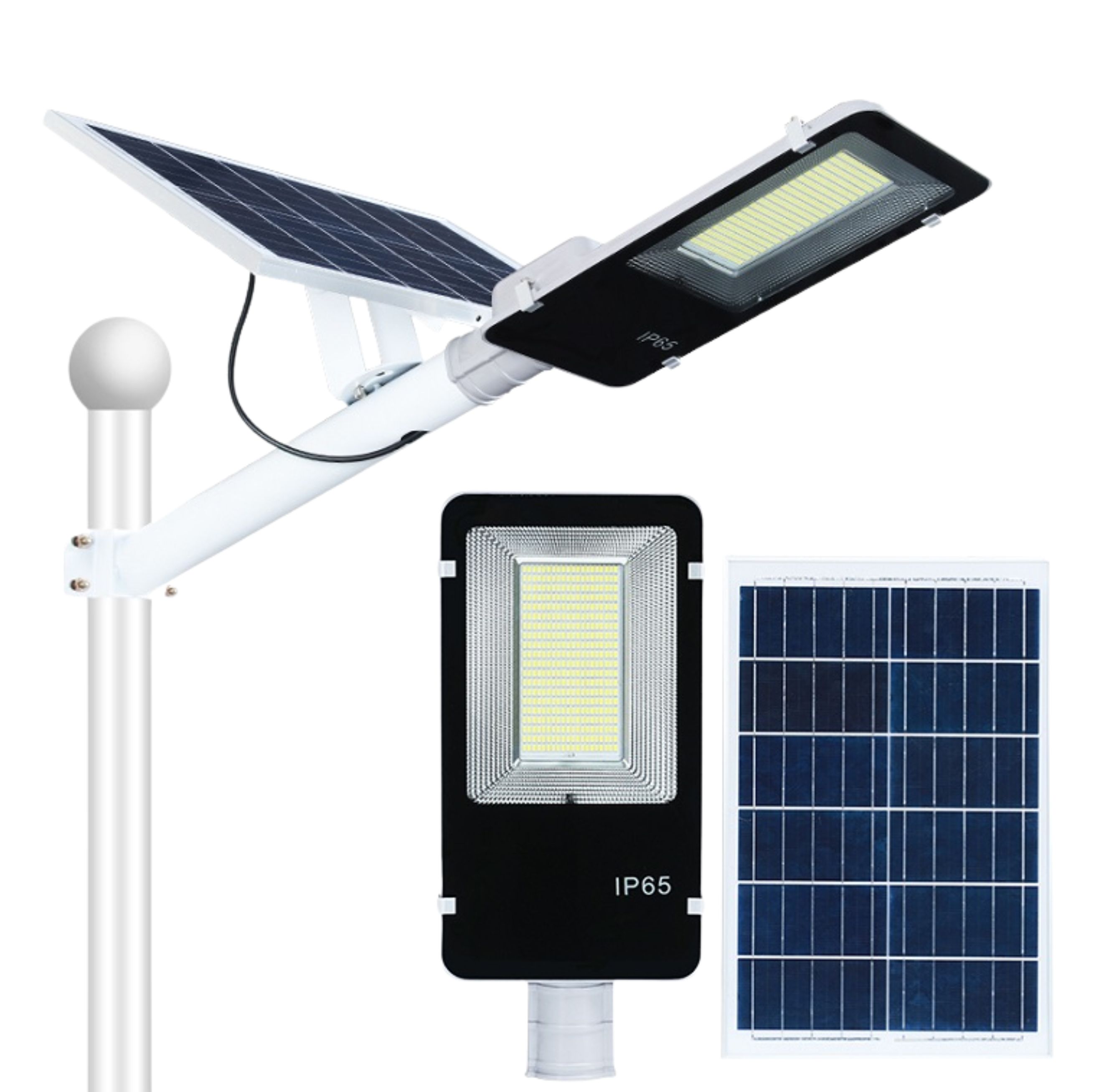 Foco Solar LED 300 Watts - Sensor de Movimiento + Soporte