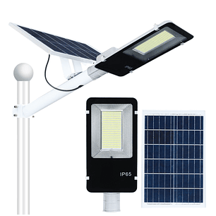 Foco Solar LED 300 Watts - Sensor de Movimiento + Soporte 