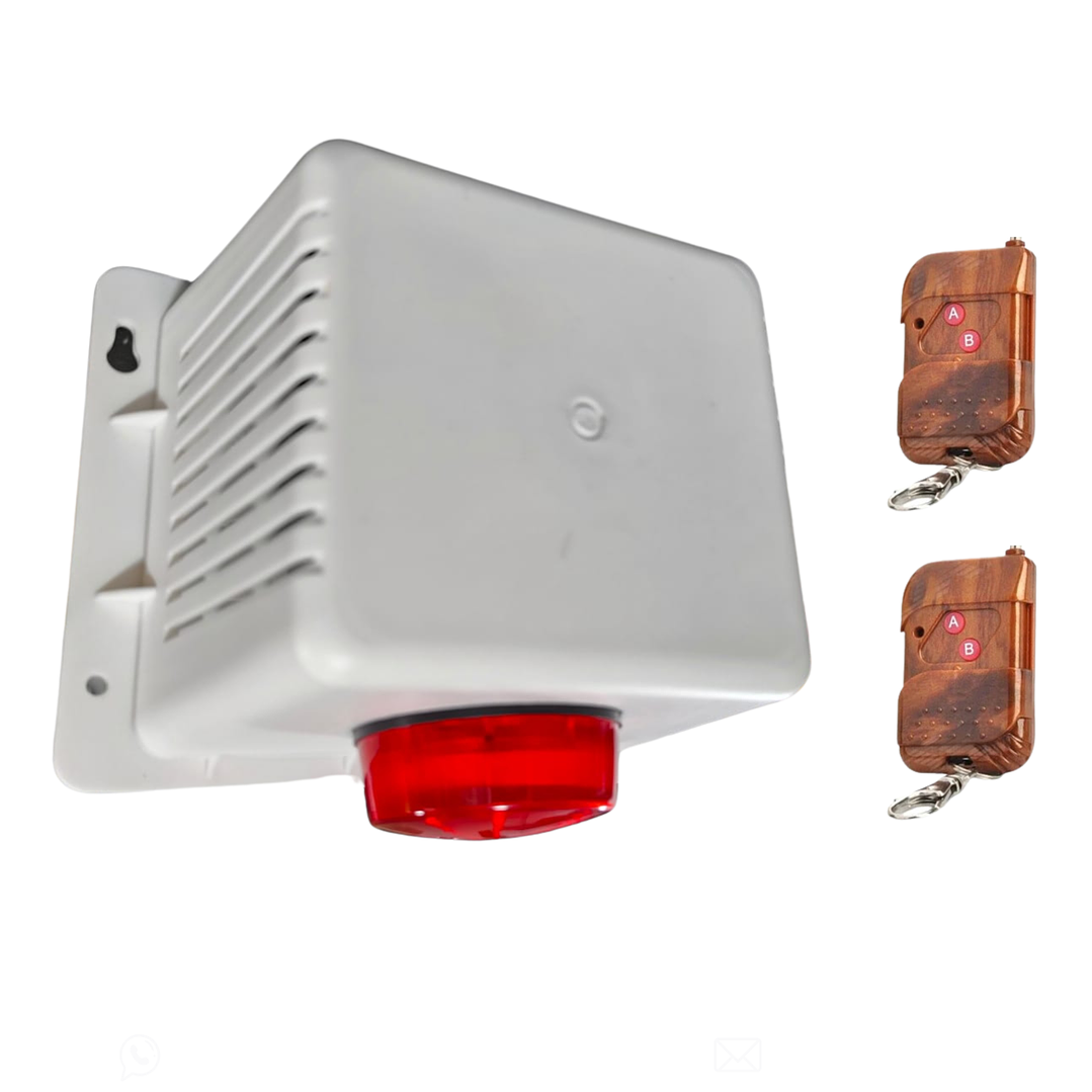 KIT ML9 - Sirena con Botón de pánico + Activación por Celular 3