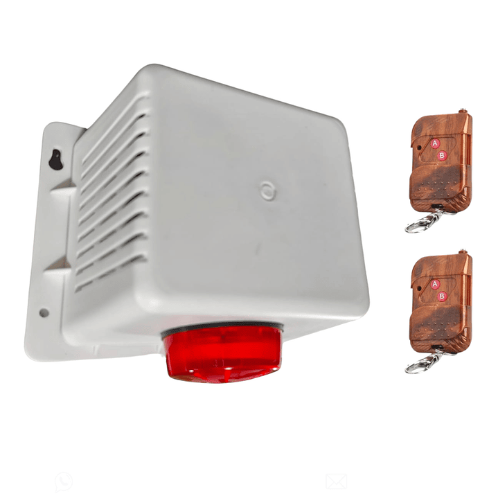 KIT ML9 - Sirena con Botón de pánico + Activación por Celular 3