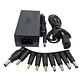 Cargador Universal Notebook Ajustable 9 Puntas 120w 12-24v - Miniatura 1