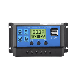 REGULADOR DE CARGA SOLAR 12V 10A PWM