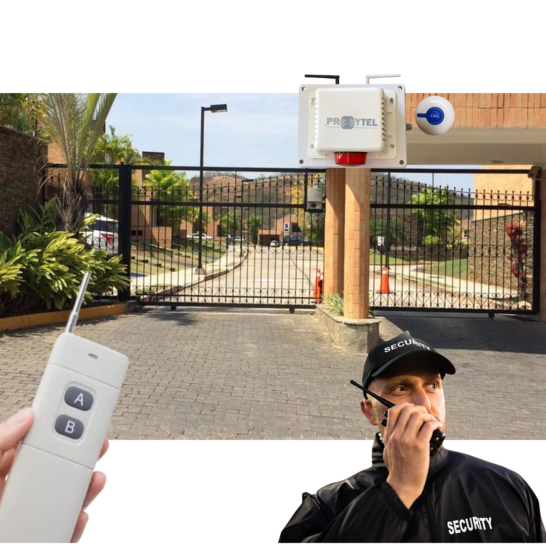 Botón de Pánico SOS con control y Notificación de emergencia 3