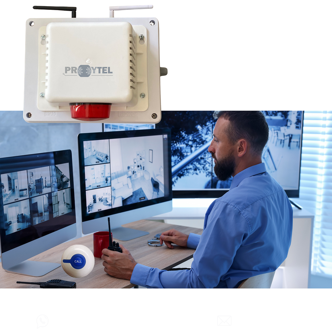 Botón de Pánico SOS con control y Notificación de emergencia 5