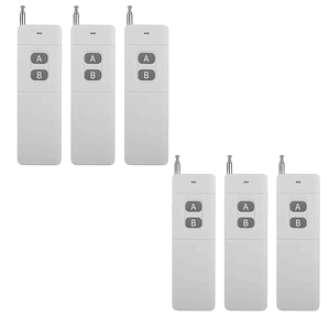 PACK 6 CONTROLES REMOTOS - LARGO ALCANCE | ENVÍO GRATIS